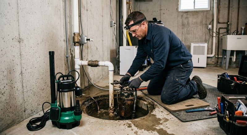 Basement Drainage Installation in Boston, MA