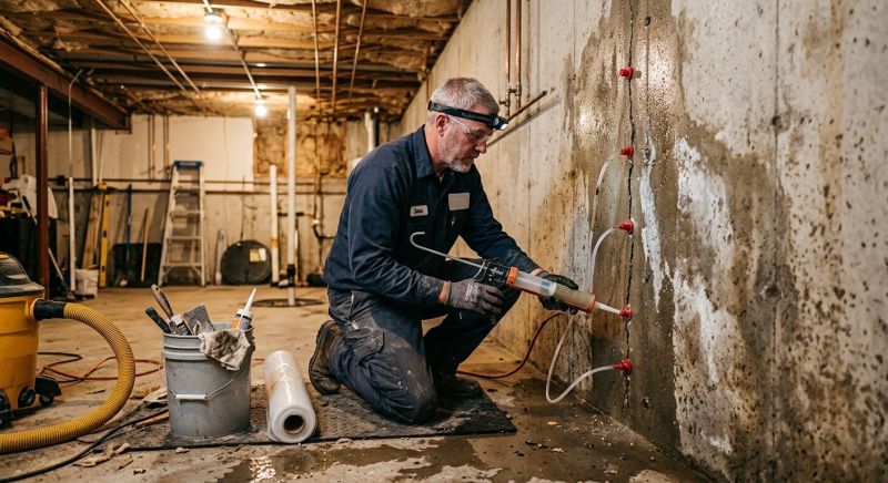 Basement Leak Repair in Montgomery, AL