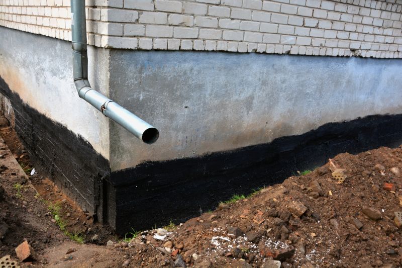 Proper drainage prevents water pooling and foundation issues